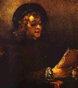 Rembrandt Peale Titus van Rijn oil painting on canvas